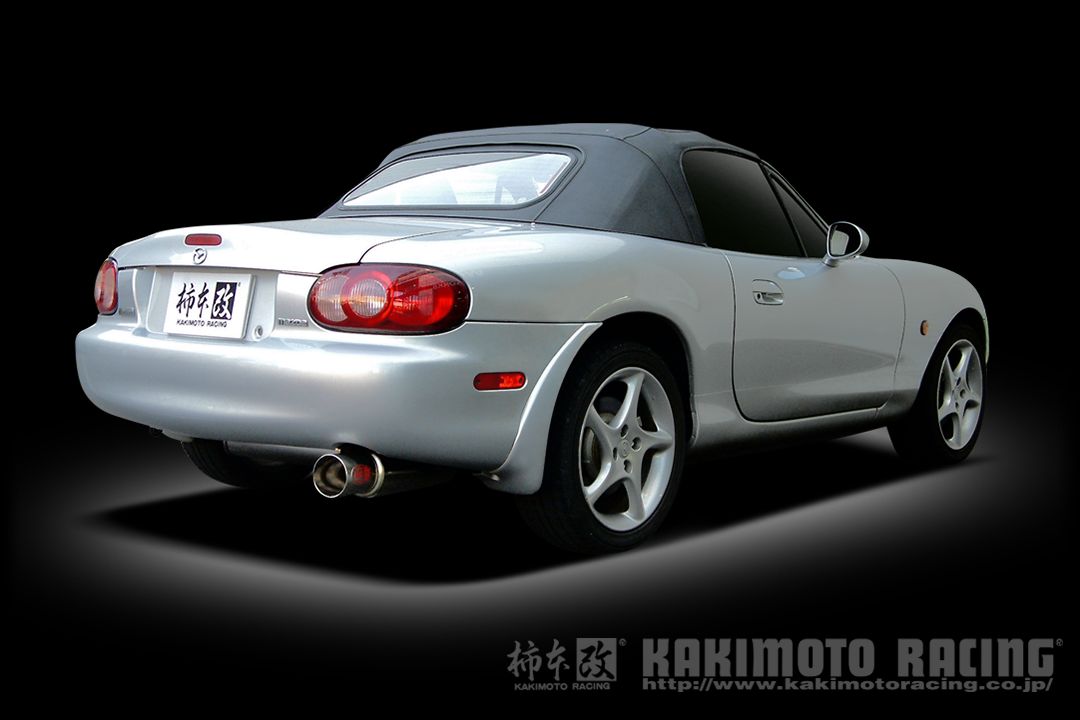 柿本 改 マフラー HYPER FULLMEGA N1+Rev. マツダ ロードスター GF/GH-NB6C 98/1-05/8 ※配送先制限あり 品番:Z31304