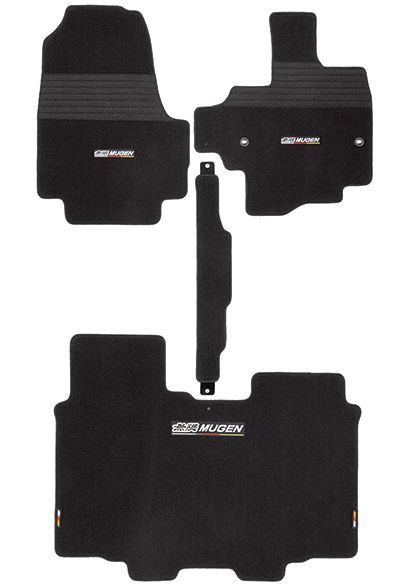 MUGEN(無限) スポーツマット ブラック ベンチシート用 N BOXカスタム JF3/JF4 20/12- 品番：08P15-XNH-K2S0-BK