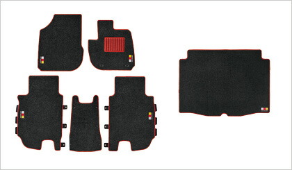 MUGEN(無限) スタンダードセット ブラック×レッド ヴェゼル RV4/5/6 24/04- 品番：61100-XNP-K2S0-RD