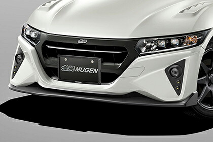 MUGEN(無限) フロントエアロバンパー 未塗装 S660 JW5 15/03-19/12 ※配送先条件あり 品番：62511-XNAB-K0S0-ZZ