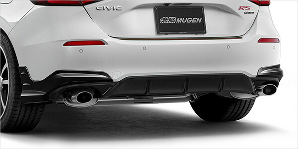 MUGEN(無限) リアアンダースポイラー 未塗装 シビック FL1/FL4 24/09- ※配送先制限あり 品番：84111-XNR-K0S0-ZZ
