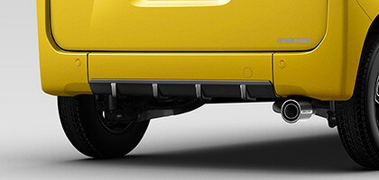 MUGEN(無限) リアバンパーガーニッシュ 未塗装 N VAN JJ1/JJ2 21/02- ※配送先条件あり 品番：84113-XNJ-K0S0-ZZ