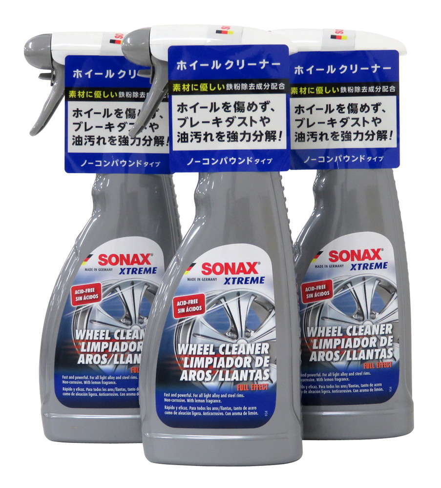 楽天市場】SONAX エクストリーム ホイールクリーナー 500ml 品番：230200 : ななこ屋楽天市場店