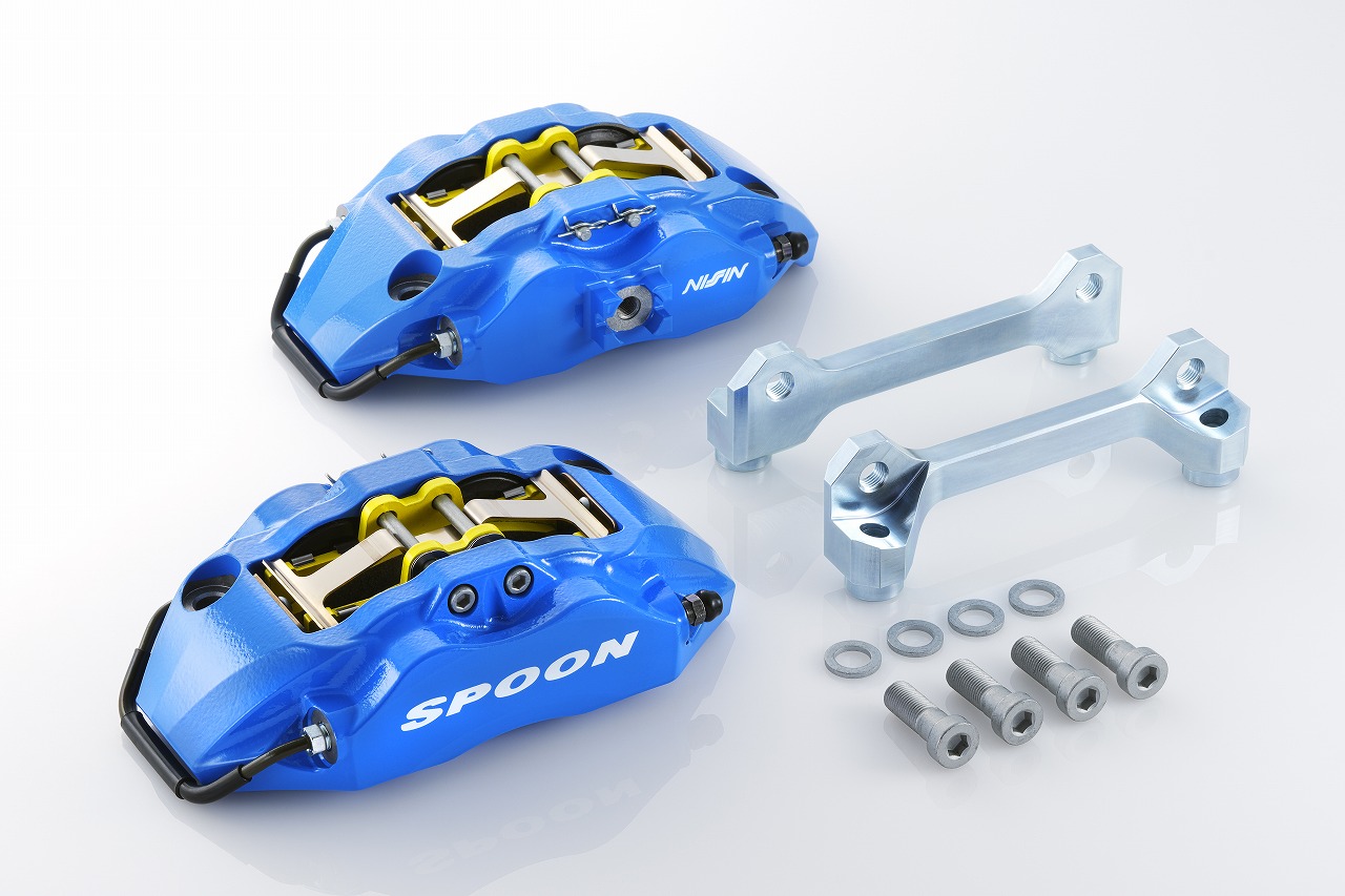 スプーン スポーツ N-ONE DBA-JG1 JG2 FULL MONOCOQUE CALIPER SET フル モノコック キャリパー セット 高強度アルミ鋳造 45020-MBK-G00 SPOON SPORTS SPOON(スプーン) フルモノコックキャリパーキット N-ONE