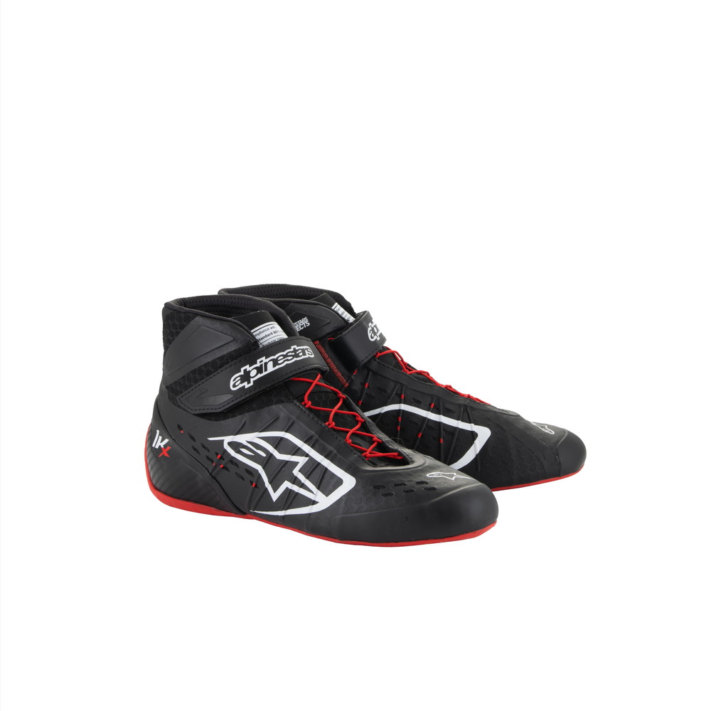 alpinestars(アルパインスターズ)　TECH-1 KX V3 KART SHOES BLACK WHITE RED サイズ：8.5 品番：2712124-123-8.5