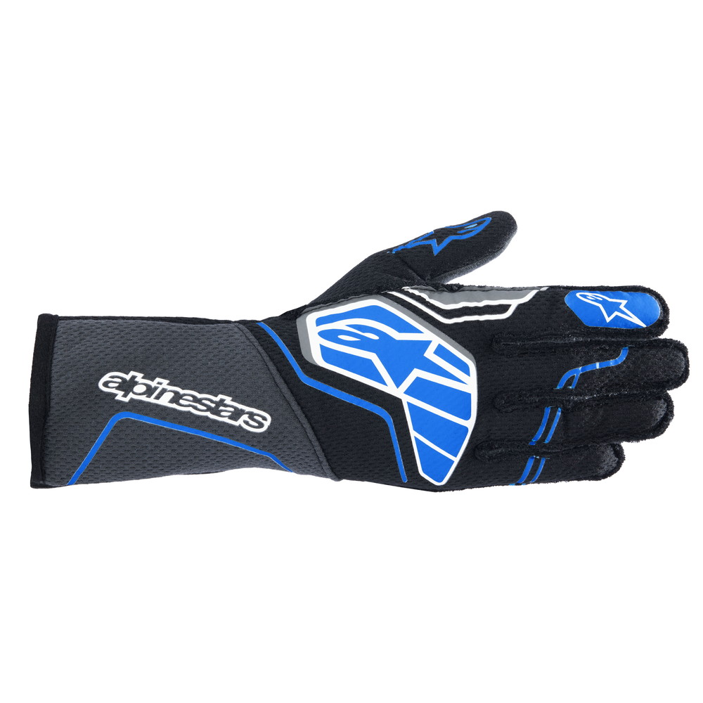 alpinestars(アルパインスターズ)　TECH-1 ZX V4 GLOVES BLACK BLUE サイズ：M 品番：3550224-17-M