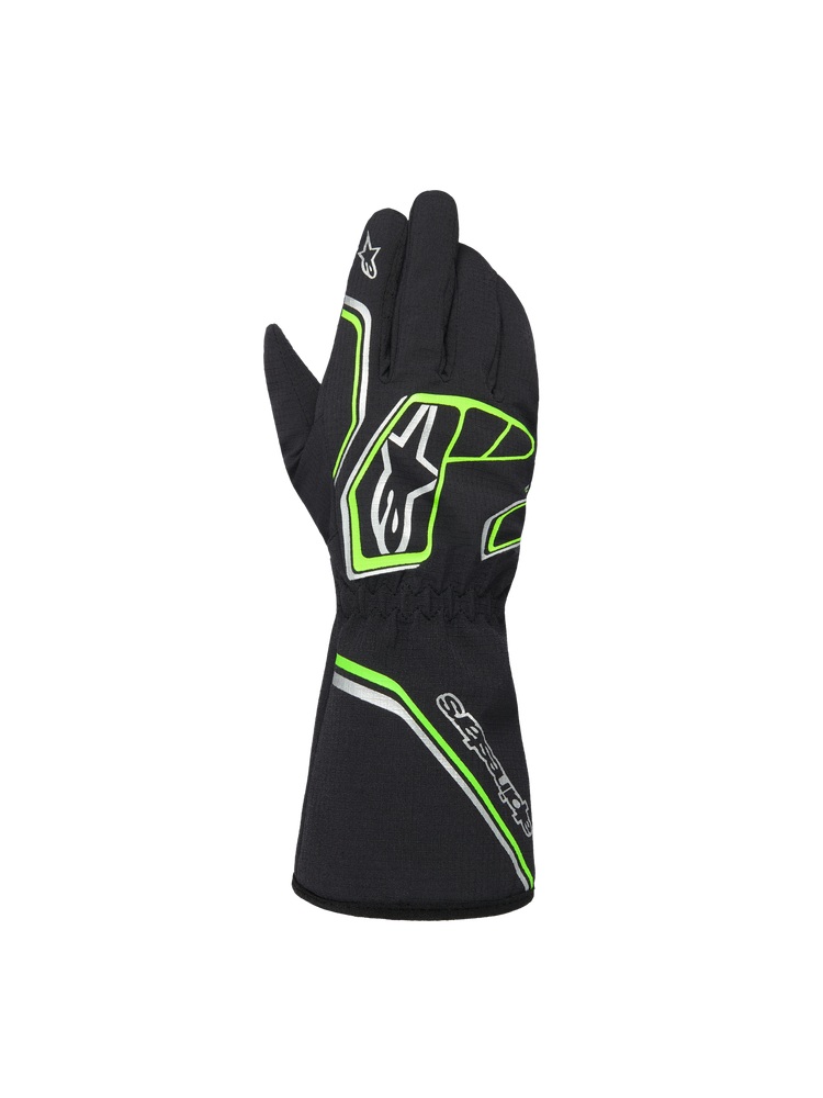alpinestars(アルパインスターズ)　TEMPEST V3 S Waterproof OTHER GLOVES BLACK FLUO GREEN サイズ：L 品番：3550726-167-L