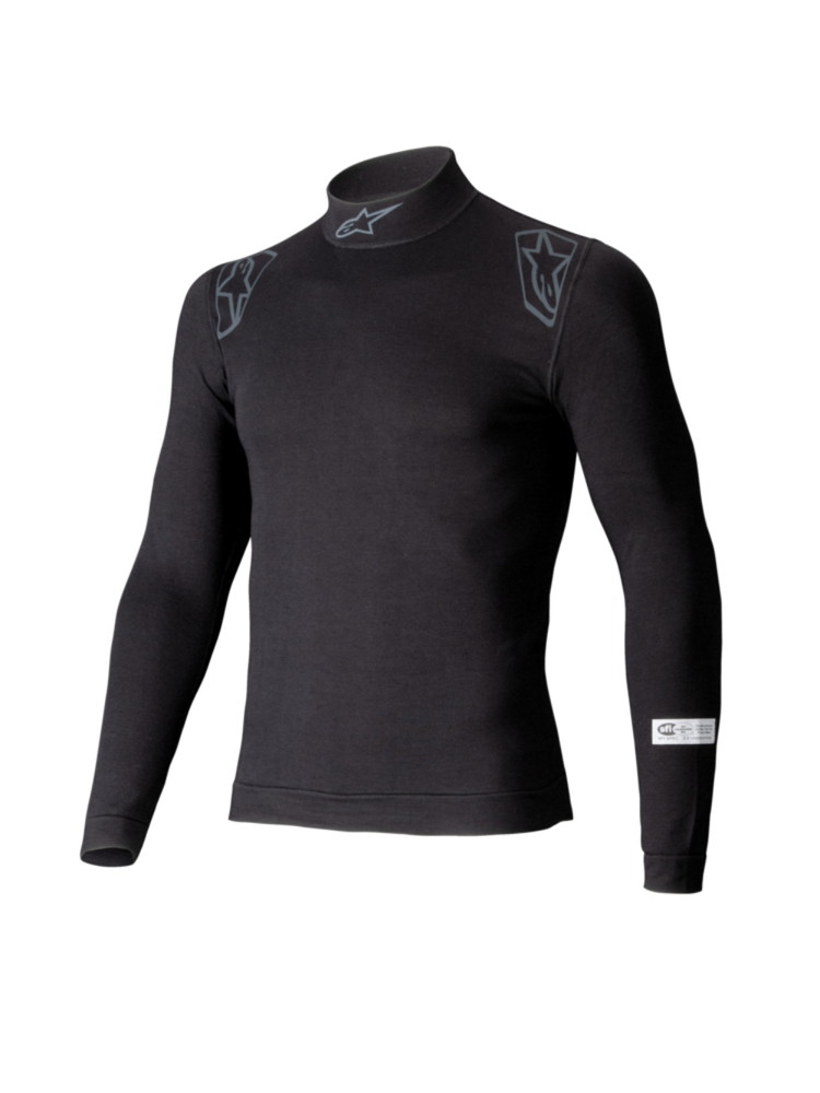 alpinestars(アルパインスターズ) ZX EVO V3 TOP LS FIA UNDERWEAR BLACK サイズ:XL/2XL 品番:4750325-10-XL/2XL|ななこ屋2号店