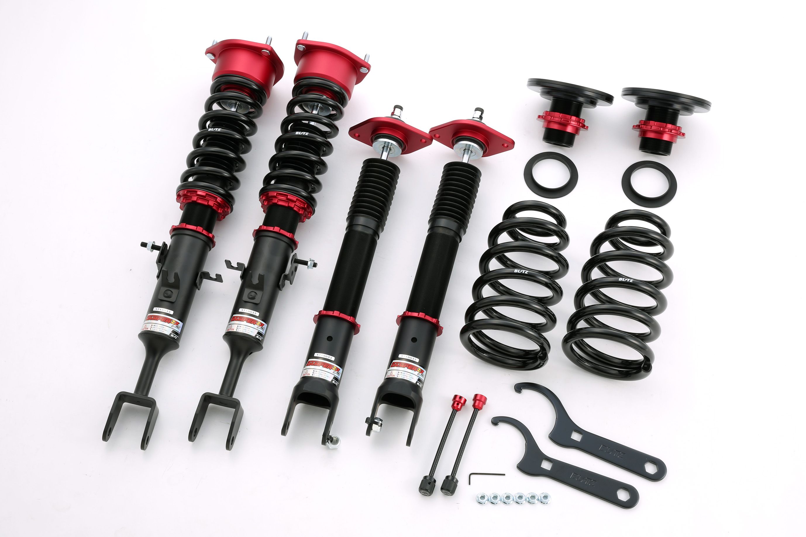 [個人宅配送可能]BLITZ(ブリッツ) 車高調キット ZZ-R 日産 スカイライン V35/HV35/PV35 01/06-06/11 品番：92761