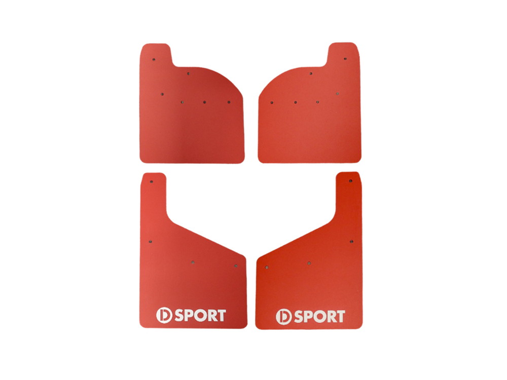 D-SPORT(ディースポーツ) ラリーマッドフラップ 赤 【ロッキー A200S/A201S/A202S/A210S】 品番：66241-A311