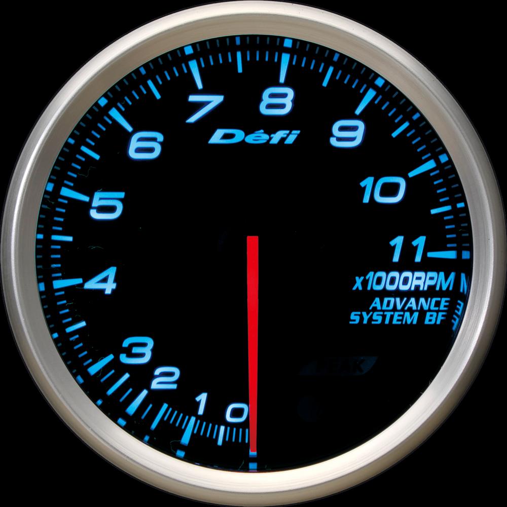 Defi(デフィ) ADVANCE BF φ80 タコメーター11000rpm ブルー照明　品番：DF11003｜ななこ屋２号店