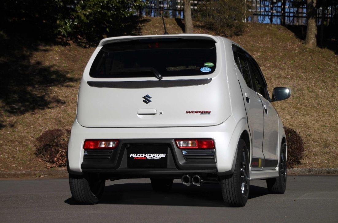 [個人宅配送可能] FUJITSUBO(フジツボ) マフラー A-RM+c スズキ アルトワークス DBA-HA36S 2WD 2015/12- 品番：240-80192