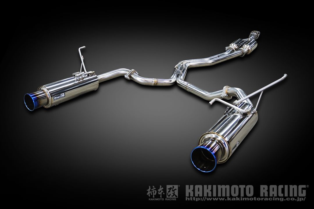 柿本 改 マフラー Regu.06&R Dualセンター付 スバル レヴォーグ 4BA-VN5 20/10- ※配送先制限あり 品番：B22361W