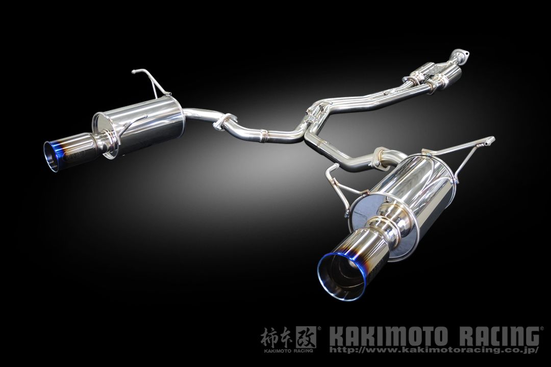 柿本 改 マフラー Regu.06&R Dualセンター付 スバル WRX S4 5BA-VBH 21/11- ※配送先制限あり 品番：B22364W