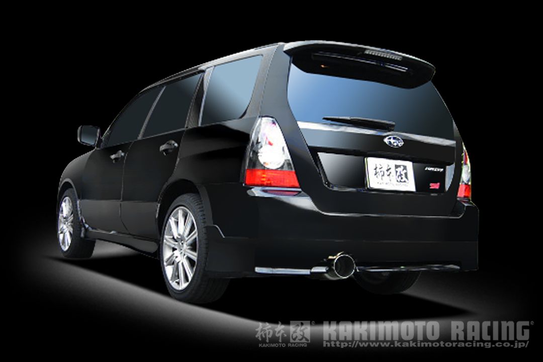 柿本 改 マフラー HYPER FULLMEGA N1+Rev. スバル フォレスター TA-SG5 02/2-07/12 ※配送先制限あり 品番：B31310