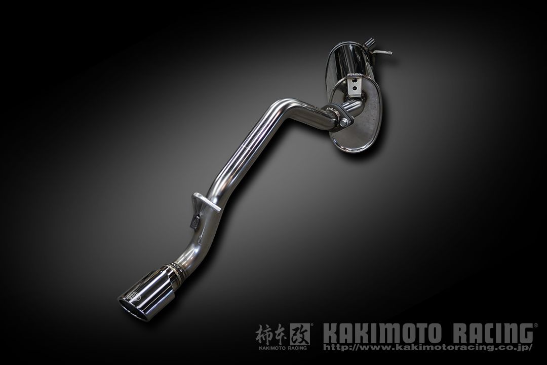[個人宅配送可能] 柿本 改 マフラー KRnoble Ellisse ブラックダイヤ ダイハツ ムーヴカスタム DBA-LA160S 14/12-20/8 品番：D52322C