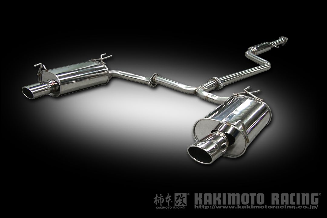 柿本 改 マフラー KRnoble Ellisse クリスタルAB ホンダ オデッセイ DBA-RB3 08/10-10/3 ※配送先制限あり 品番：H52382B