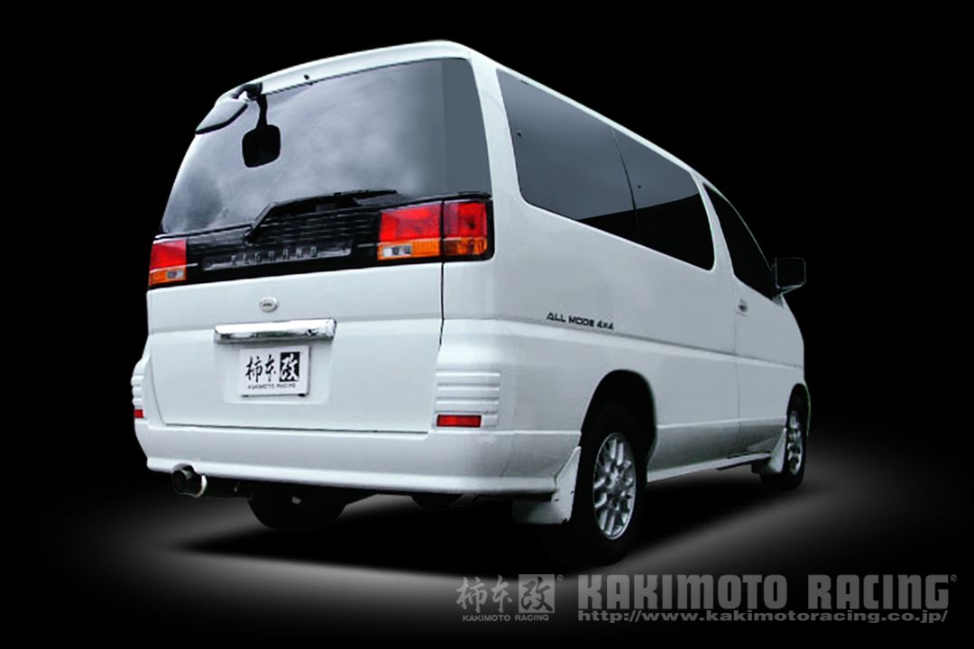 [個人宅配送可能] 柿本 改 マフラー hyper GTbox Rev. 日産 エルグランド GH-APE50 00/8-02/5 品番：N41356｜ななこ屋２号店