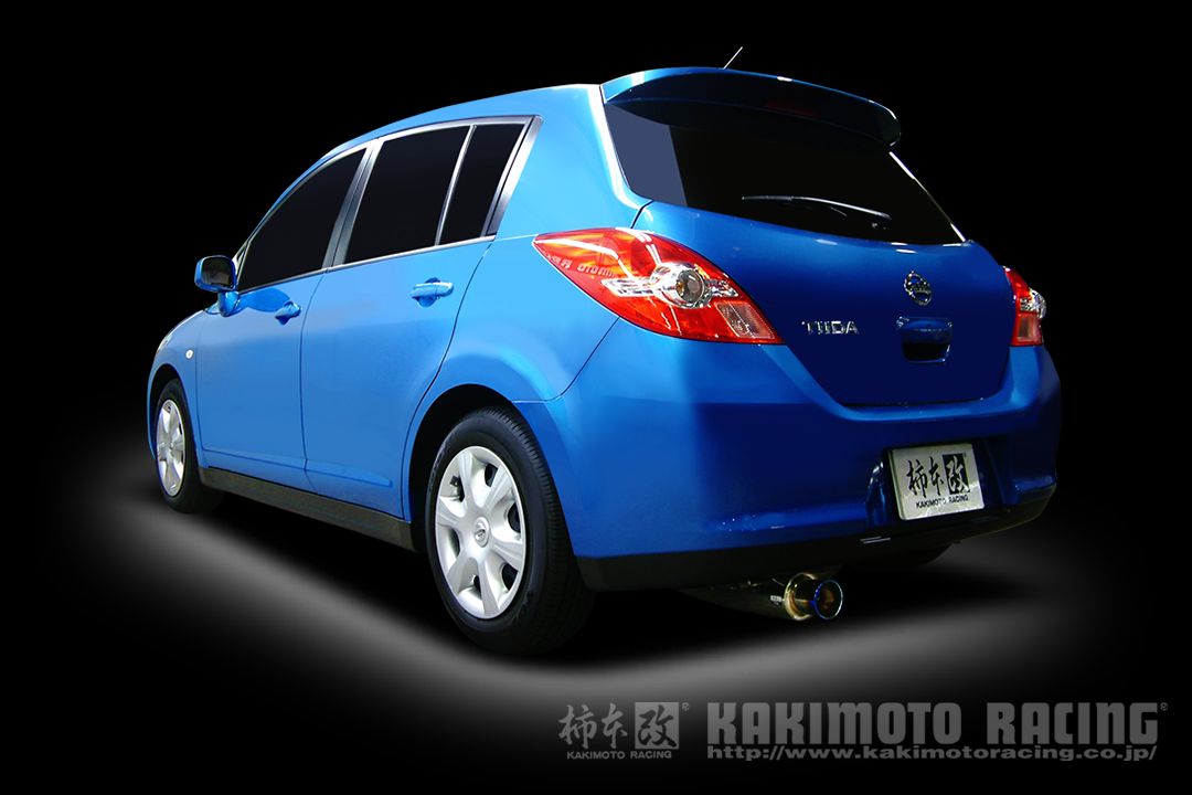 [個人宅配送可能] 柿本 改 マフラー GTbox 06&S 日産 ティーダ DBA-C11 04/9-10/3 品番：N42372