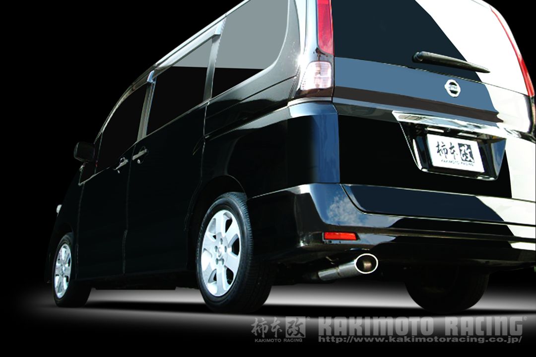 柿本 改 マフラー KRnoble Ellisse クリスタルAB 日産 セレナ DBA-CC25 06/6-10/3 ※配送先制限あり 品番:N51373B|ななこ屋2号店