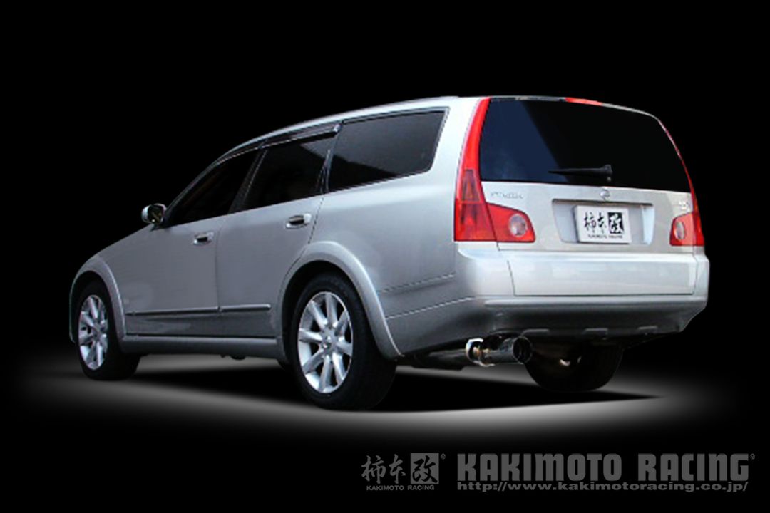 柿本 改 マフラー Kakimoto.R 日産 ステージア GH-NM35 01/10-04/8 ※配送先制限あり 品番：NS359