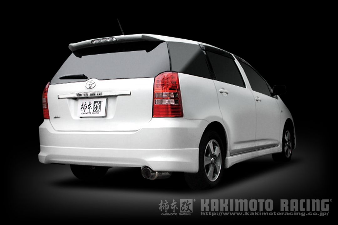 [個人宅配送可能] 柿本 改 マフラー hyper GTbox Rev. トヨタ ウィッシュ UA/CBA-ZNE14G 03/1-09/4 品番：T41385