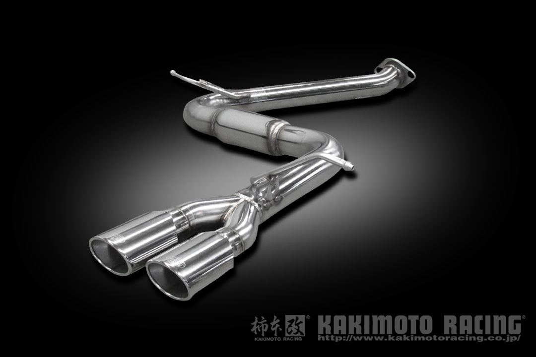 柿本 改 マフラー KRnoble Ellisse クリスタルAB トヨタ ハリアー ハイブリッド DAA-AVU65W 14/1-17/6 ※配送先制限あり 品番:T523136B|ななこ屋2号店