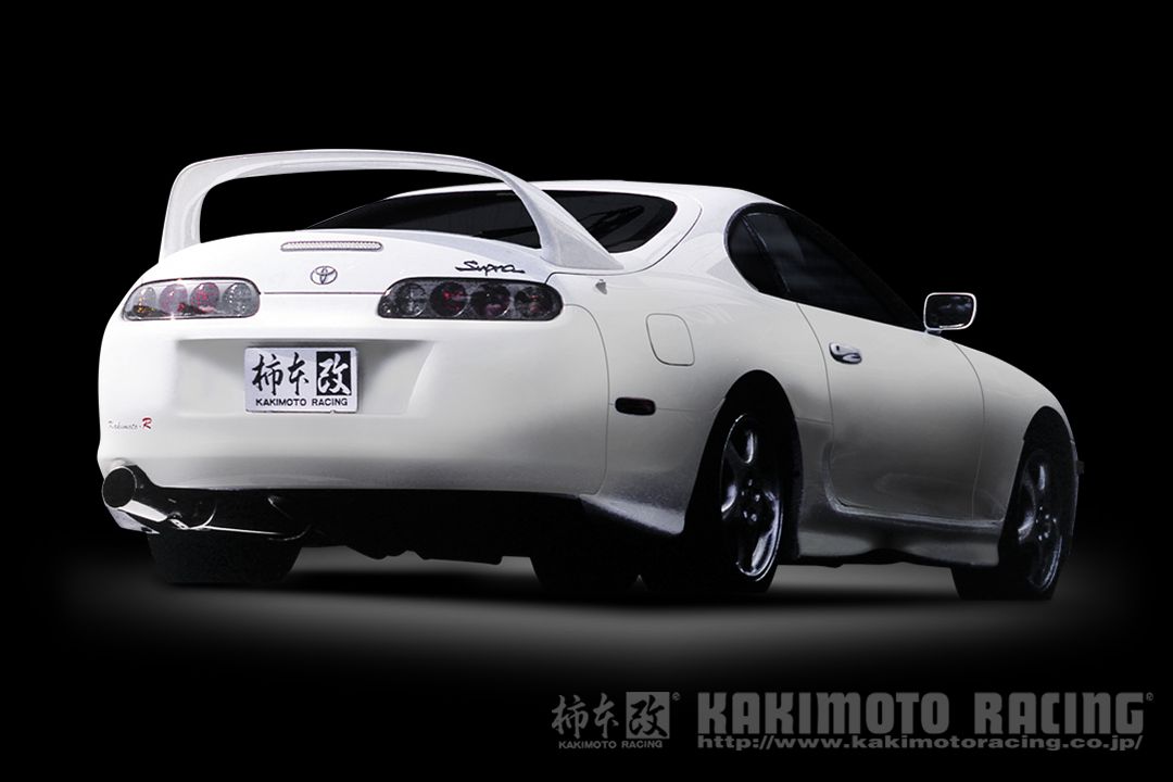 [個人宅配送可能] 柿本 改 マフラー Kakimoto.R トヨタ スープラ E/GF-JZA80 93/5-02/8 品番：TS345