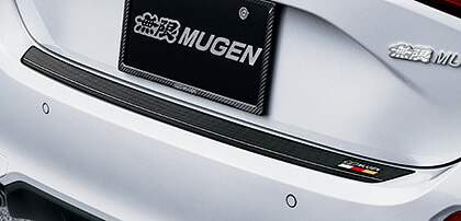 MUGEN(無限) リアバンパーステップデカール ブラック シビック FL1/FL4 24/09- 品番：08F34-XNR-K0S0