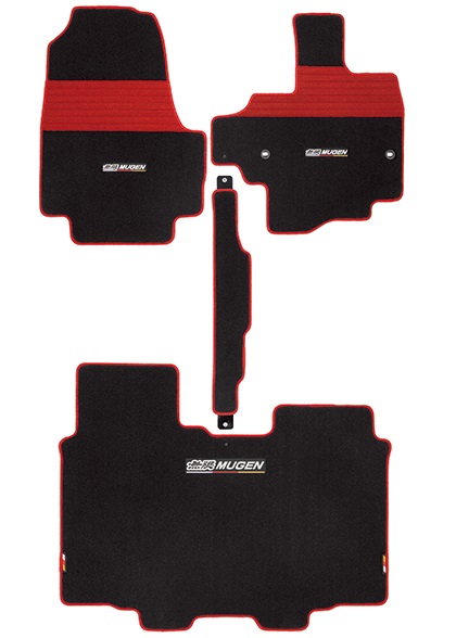 MUGEN(無限) スタンダードセット ブラック×レッド ベンチシート用 N BOXカスタム JF3/JF4 20/12- 品番：61100-XNHC-K0S0-RD