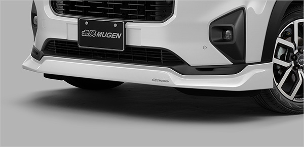 MUGEN(無限) フロントアンダースポイラー プラチナホワイト・パール WR-V DG5 24/03- ※配送先制限あり 品番：71110-XNW-K0S0-PZ