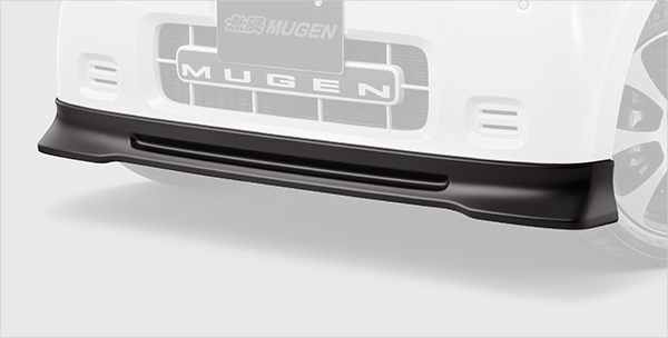 MUGEN(無限) フロントアンダースポイラー ツヤ消し黒 N-ONE e JG5 25/09- ※配送先制限あり 品番：71110-XPE-K0S0-ZB