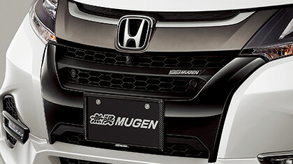 MUGEN(無限) フロントロアスポーツグリル 未塗装 オデッセイ RC1/RC2/RC4 2017/11- ※配送先条件あり 品番：75500-XMLC-K0S0-ZZ｜ななこ屋２号店 33,462円