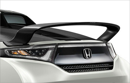 MUGEN(無限) カーボンリアウイング S660 JW5 20/01- ※配送先条件あり 品番：84112-XNAB-K0S0
