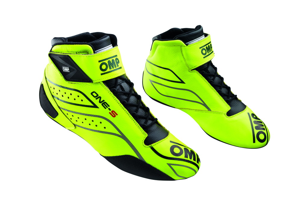 OMP ONE-S SHOE フルオイエロー【サイズ 40】（レーシングシューズ） 品番：IC0-0822-A01-099-40｜ななこ屋２号店