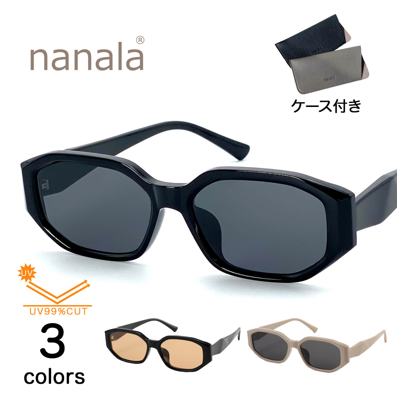 楽天市場】スクエアサングラス ブランドサングラス アセテートフレーム