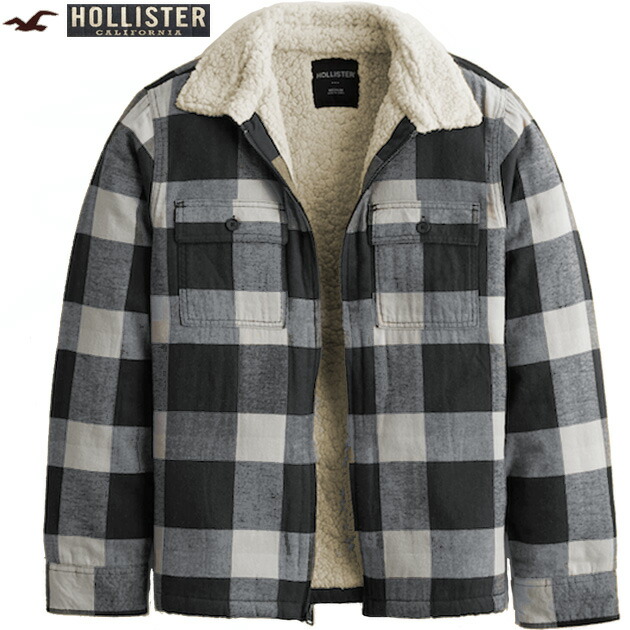 楽天市場】ホリスター ボアジャケット メンズ 大きいサイズ【XLサイズ  
