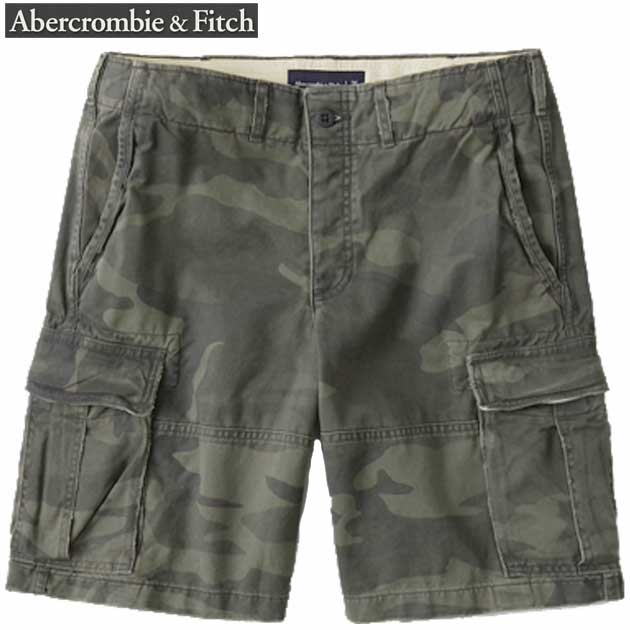 公式店舗 楽天市場 アバクロ パンツ メンズ パンツ ショートパンツ 上質 ミリタリーカーゴパンツ ヴィンテージウォッシュ アメカジ Usa32 ダークグリーンカモ 送料無料 あす楽 Abercrombie Fitch アバクロンビー フィッチ 正規 Nanamode 工場直送 Protect