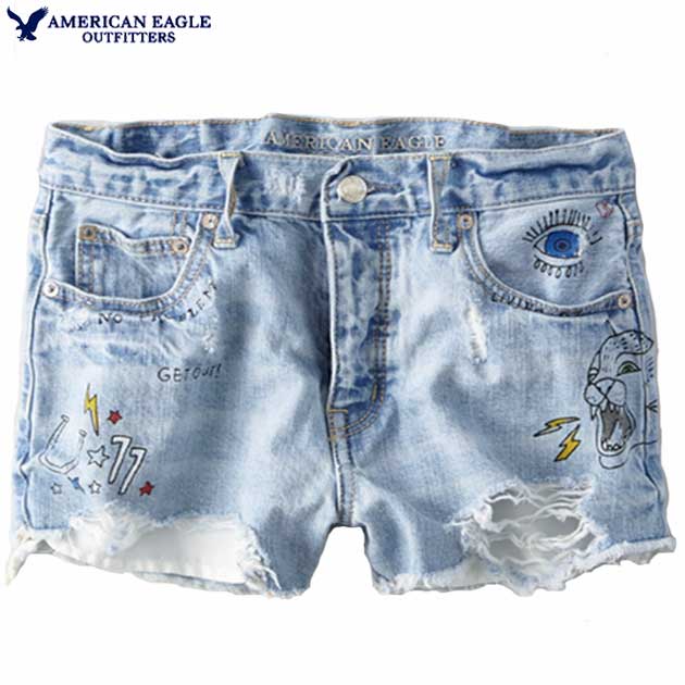 アメリカンイーグル　デニム　ショート4 楽天市場】アメリカンイーグル パンツ 正規品 【USA 2 / USA 4