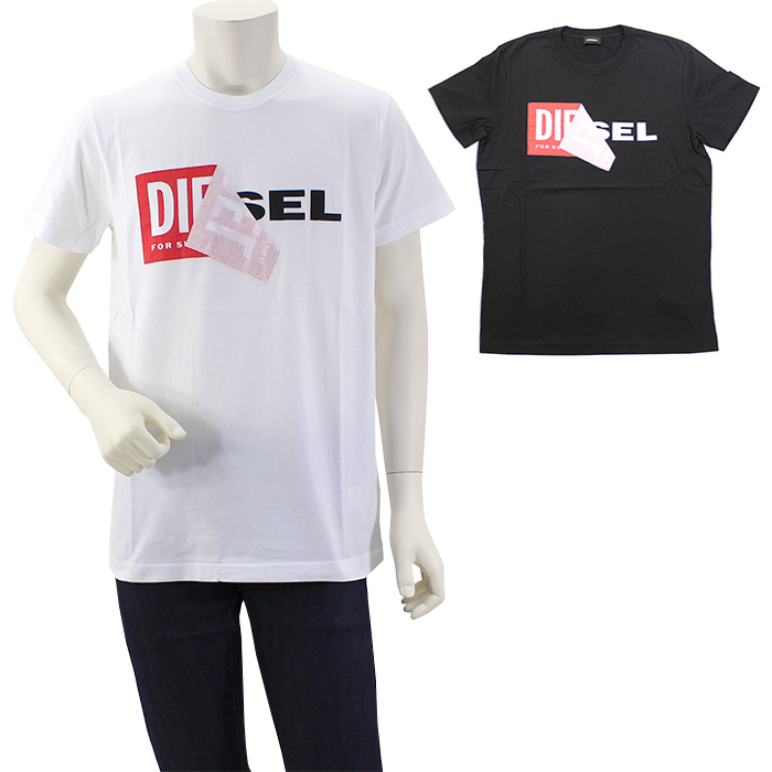 楽天市場 ディーゼル Diesel T Diego Qa デザインtシャツ 00s02x
