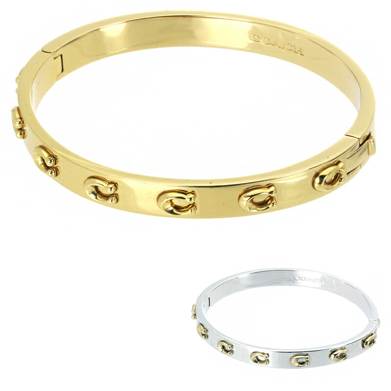 Coach コーチ バングル ブレスレット セット アクセサリー Cロゴ 楽天市場】Coach コーチ Signature C Logo Bangle Bracelet Set