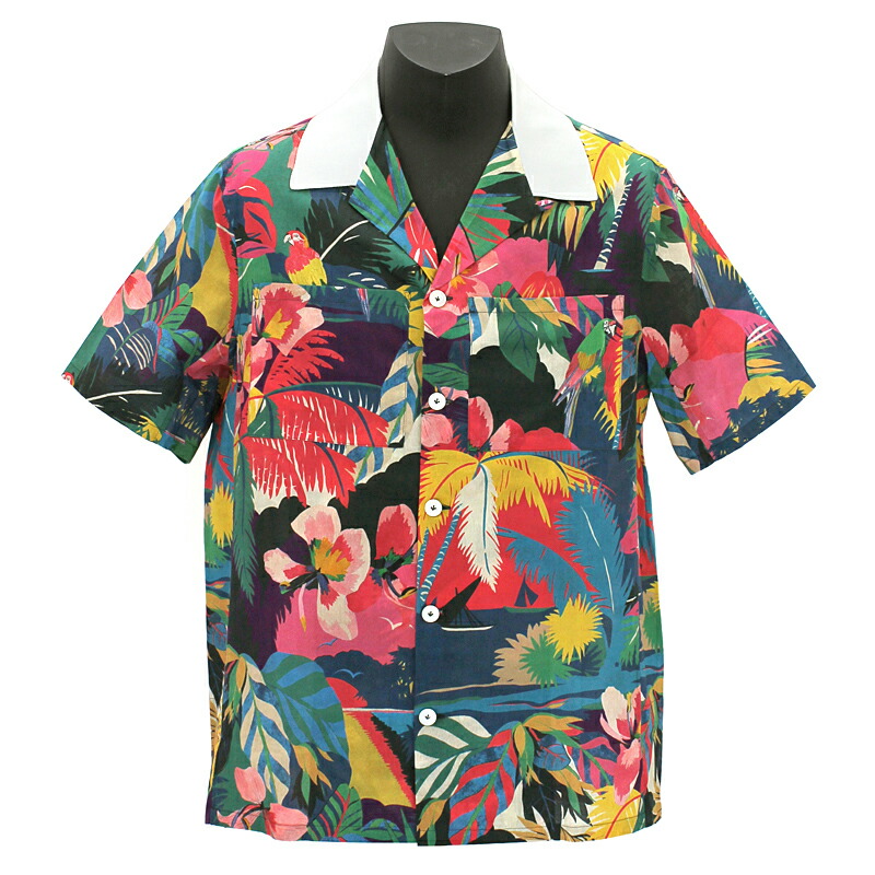 楽天市場】ヴァレンティノ 半袖シャツ メンズ アロハシャツ トロピカル