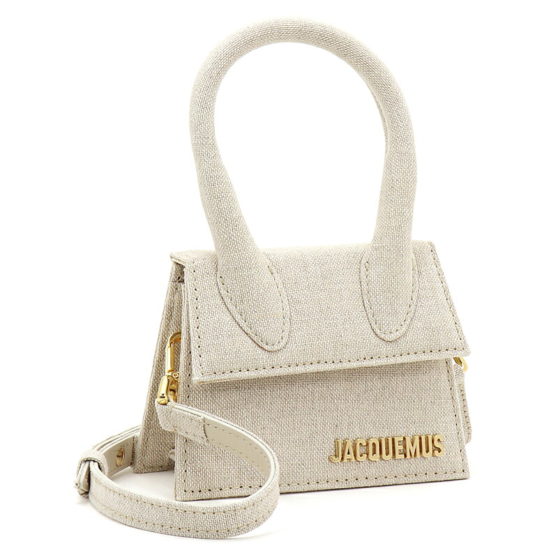 ジャックムス Le Chiquito ハンドバッグ（ショルダー付き） レディース ライトグレージュ 213BA001 3071 【並行輸入品】｜ナナパージュ