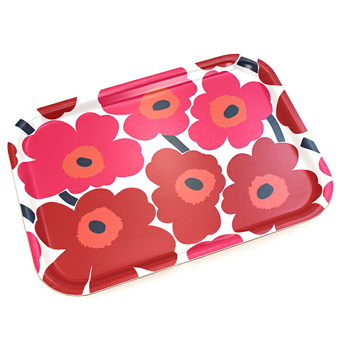 マリメッコ☆マンシッカ トレイ ピンク お盆 楽天市場】マリメッコ marimekko プライウッドトレイ 選べる5色