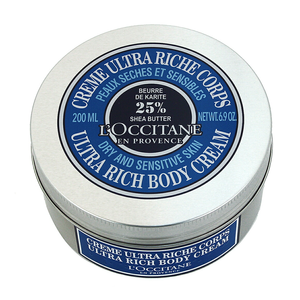 ロクシタン L'OCCITANE シアリッチ ボディクリーム 保湿 オールシーズン シア グリセリン サンフラワーオイル タピオカパウダー ボディクリーム 200ml 【並行輸入品】