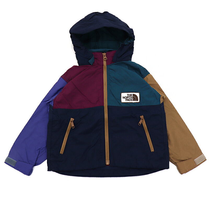 ザ・ノース・フェイス THE NORTH FACE ベビーグランドコンパクトジャケット B Grand Compact Jacket ウインドブレーカー NPB72312 ベビー 国内正規品 取り外し可能なフード 記名ラベル付き はっ水加工｜ナナパージュ