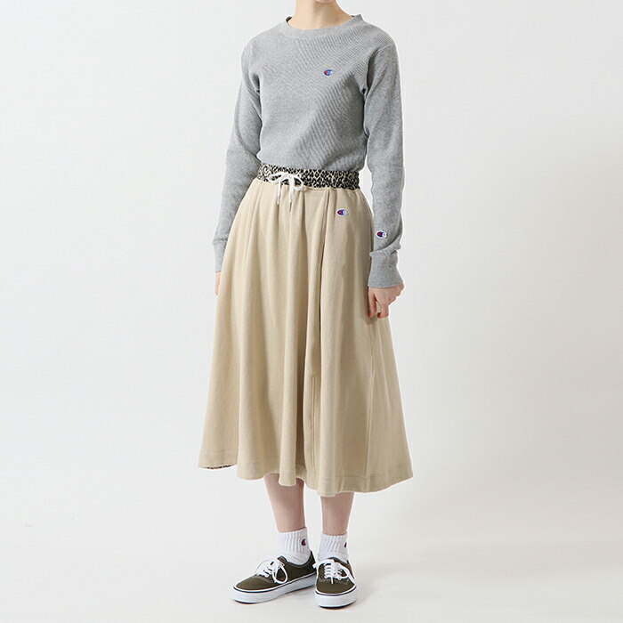 楽天市場 チャンピオン Champion スウェットスカート Cw S1 レディース 国内正規品 ナナパージュ