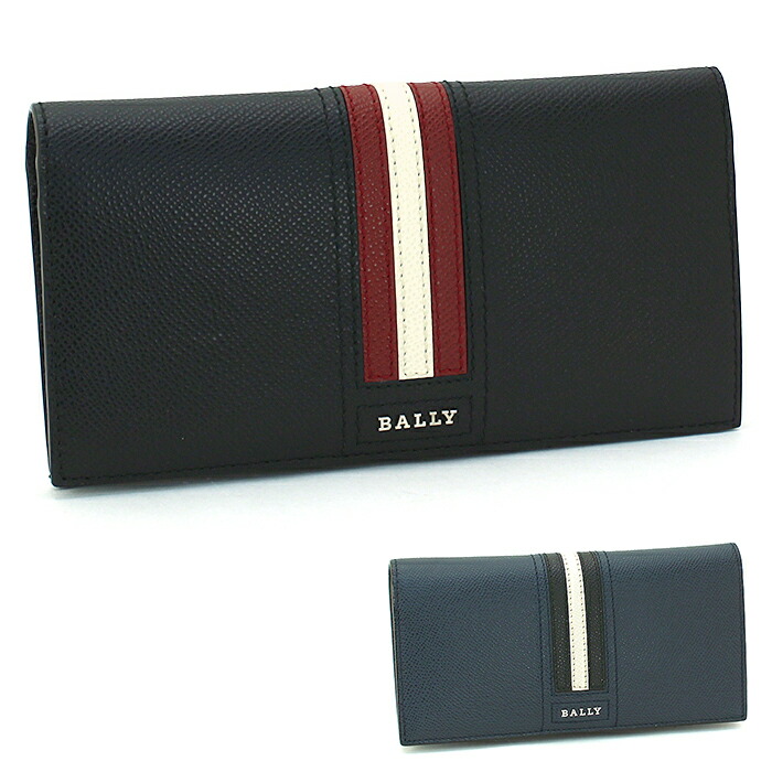 BALLY バリー グレインレザー ストライプ シルバーロゴ 二つ折り 長財布 楽天市場】【8/15～18限定・最大2万円OFFクーポン配布中】BALLY
