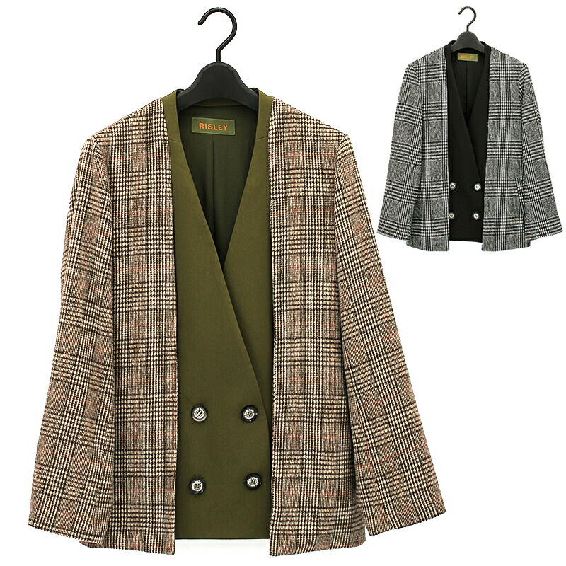 専用　RISLEY 2wayコート Risley コート アウター バイカラーメッシュマウンテンパーカー