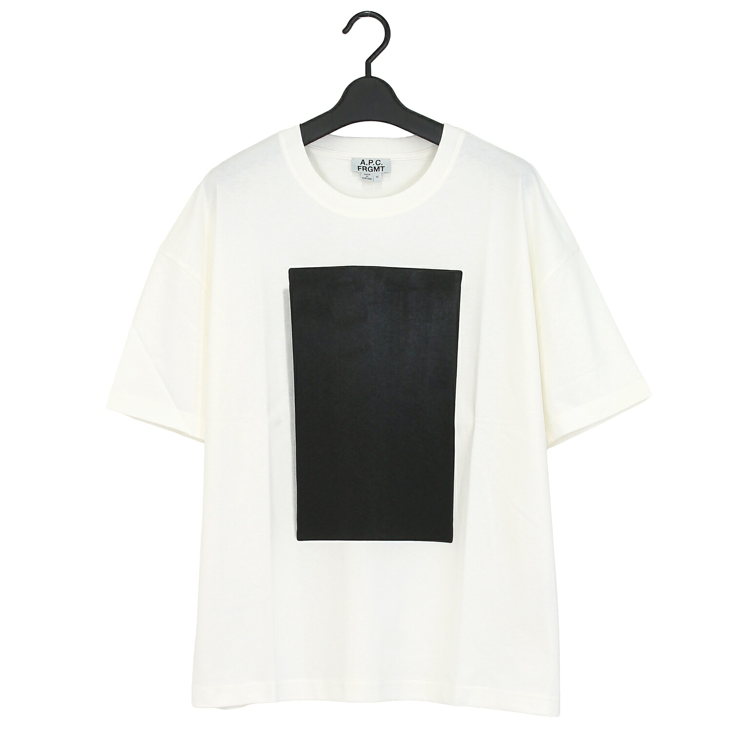 A.P.C.&times;フラグメント Olivier M Tシャツ メンズ 春/夏/秋 半袖 クルーネック ストレート・ルーズカット プリント ホワイト M-XLサイズ COHSL M26489 【並行輸入品】｜ナナパージュ